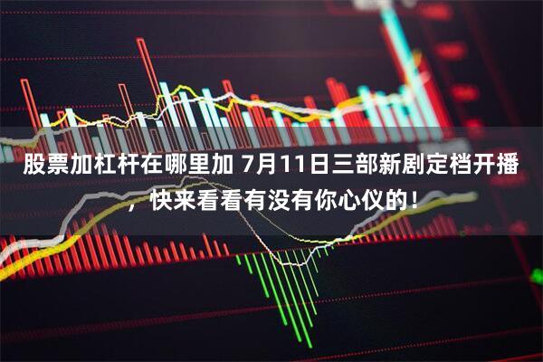 股票加杠杆在哪里加 7月11日三部新剧定档开播，快来看看有没有你心仪的！